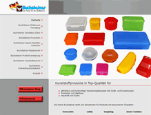 Tablet Screenshot of buchsteiner.de